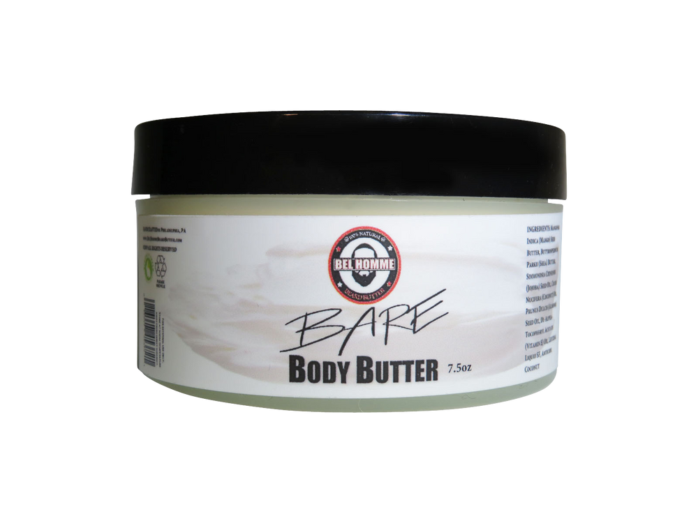 
                  
                    Bare Body Butter - Bel Homme Beard Butter Company 
                  
                